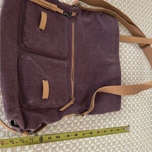 Canvas crossover bag